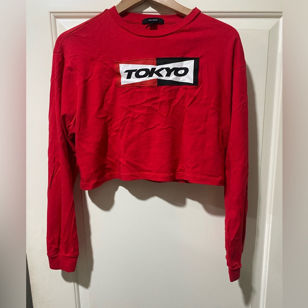 Cropped Longsleeve TShirt